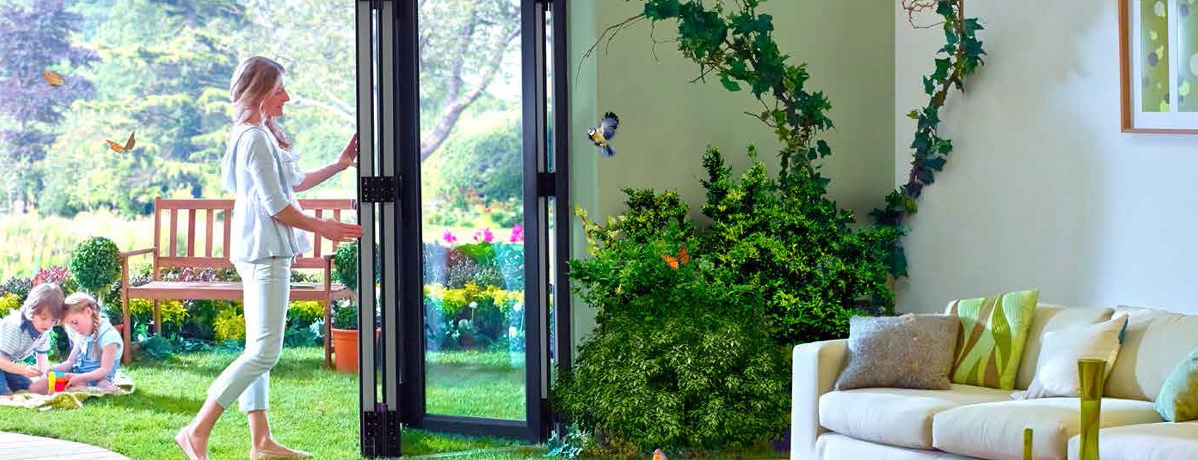 Imagine bifolding doors